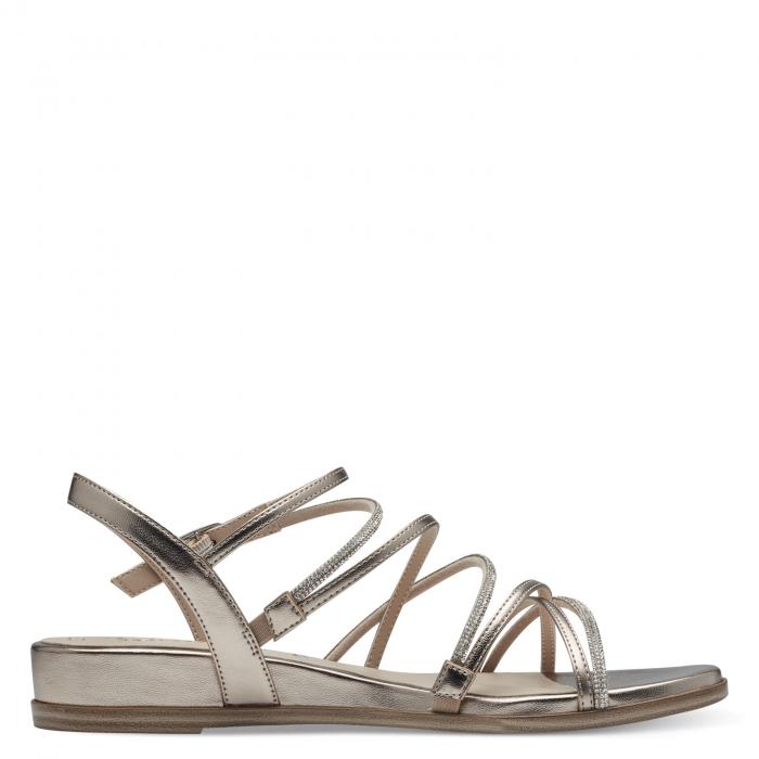 Tamaris sandály 28103 light gold, velikost 36