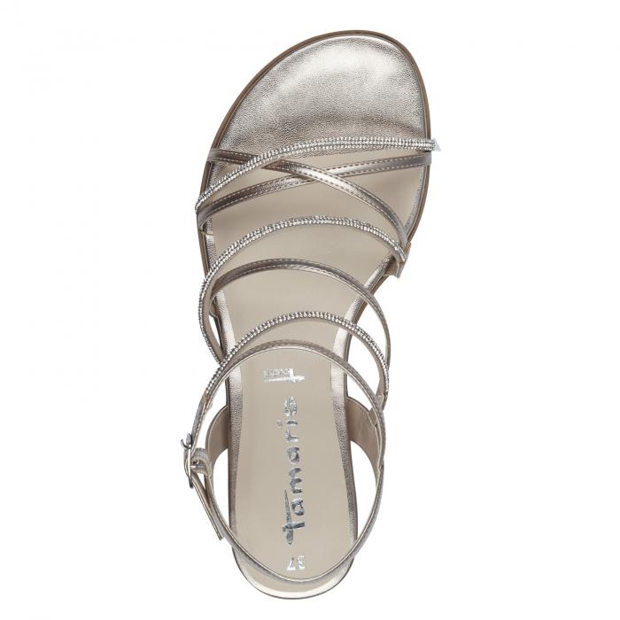 Tamaris sandály 28103 light gold, velikost 36