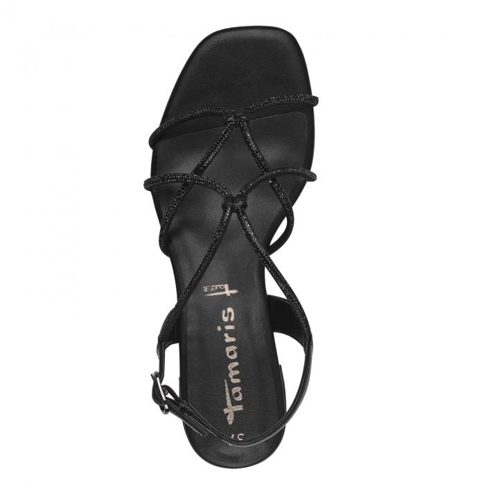 Tamaris sandály 28236 black, velikost 39