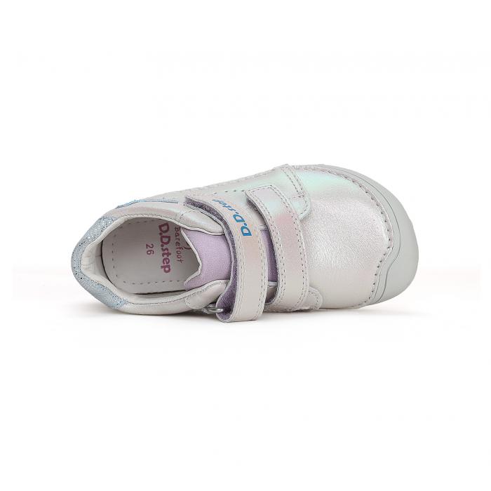 D.D. Step barefoot polobotky S073 41984A silver, velikost 25