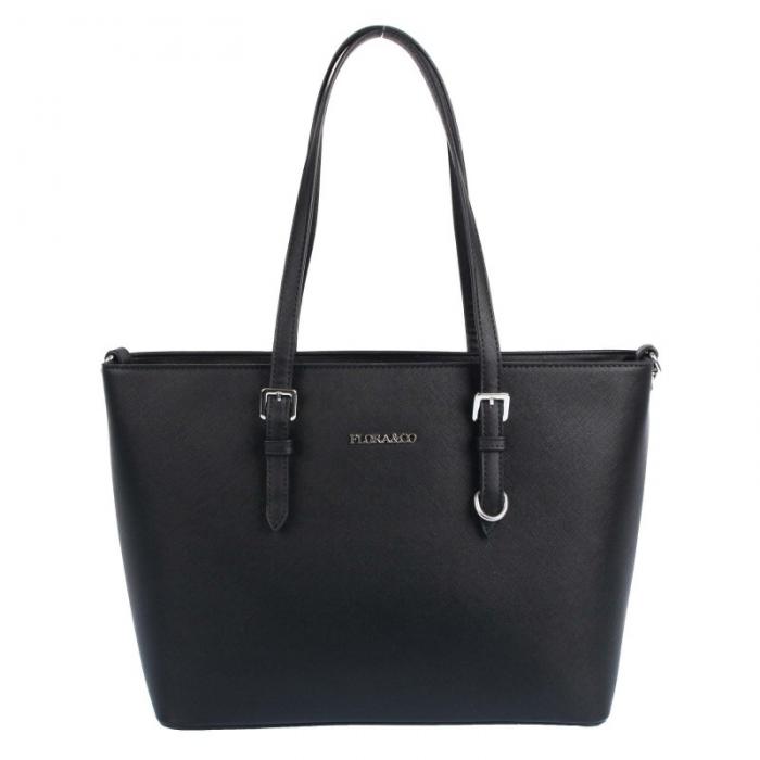 FLORA & CO kabelka F9126 noir