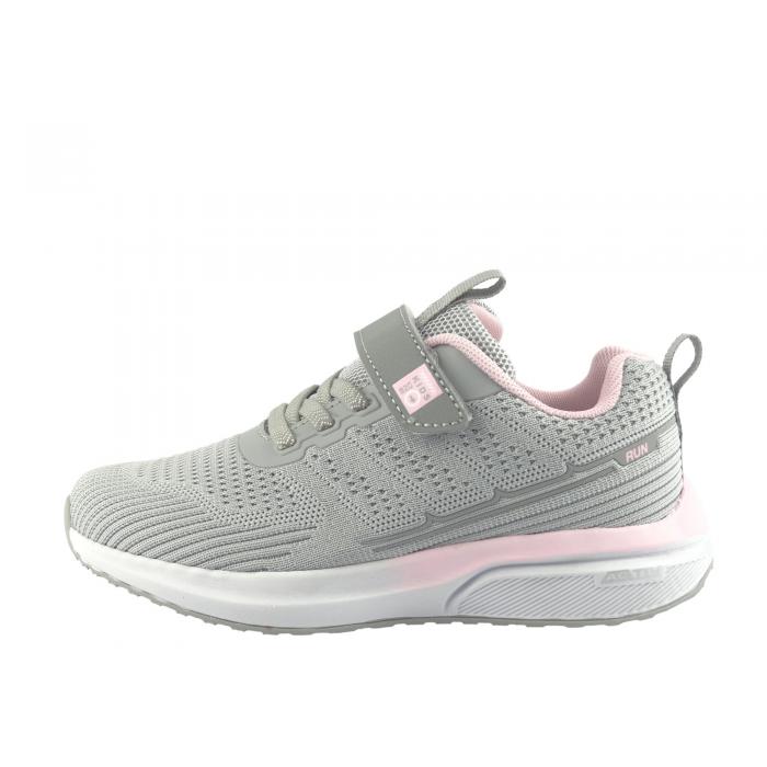 McBraun tenisky textilní 24DZ38 6921 grey pink, velikost 31