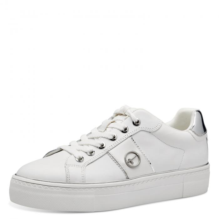 Tamaris obuv 23724 White silver, velikost 38