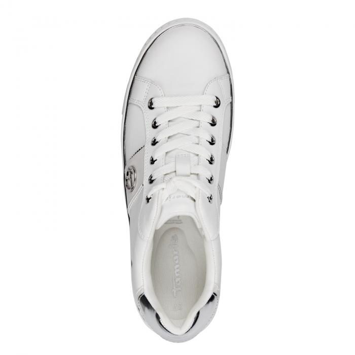 Tamaris obuv 23724 White silver, velikost 38