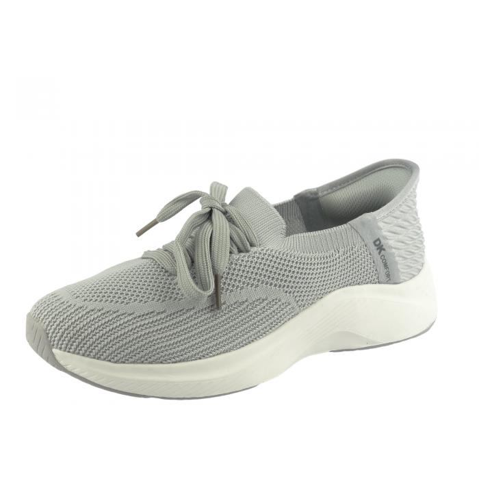 DK tenisky textilní HR23150 lt. grey, velikost 38