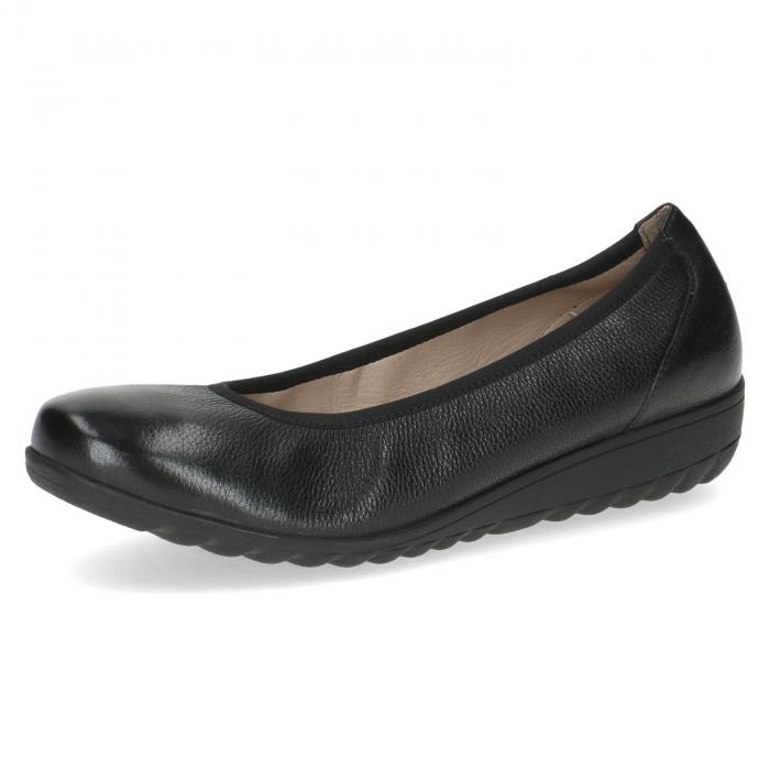 Caprice balerína 9-22161 BLACK NAPPA, velikost 38