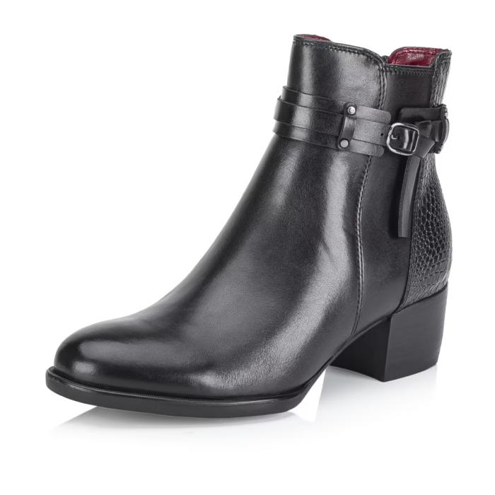 Caprice kotníková obuv 25343 -43-001 001 black, velikost 42