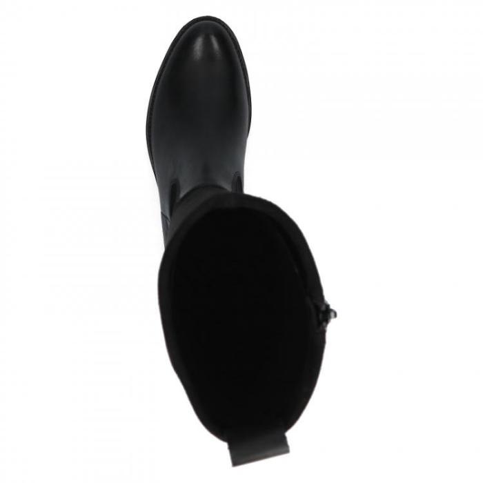 Caprice kozačky 25502 black comb, velikost 36