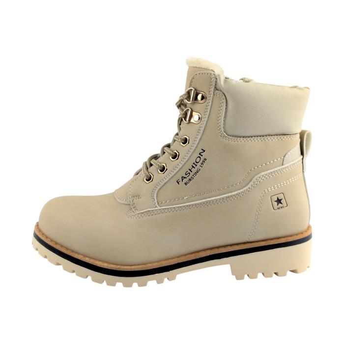 NEWS kotníková obuv 20BT26-3040 beige