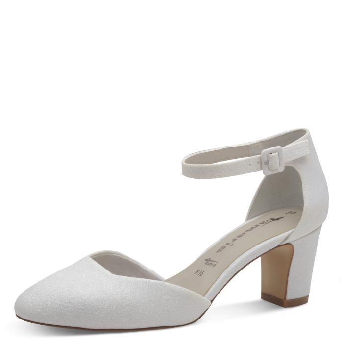 Tamaris lodičky 24432 white glami, velikost 40