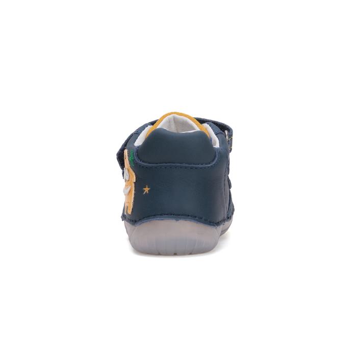 D.D.step dětská celoroční obuv barefoot S070 51698 Royal Blue, velikost 25
