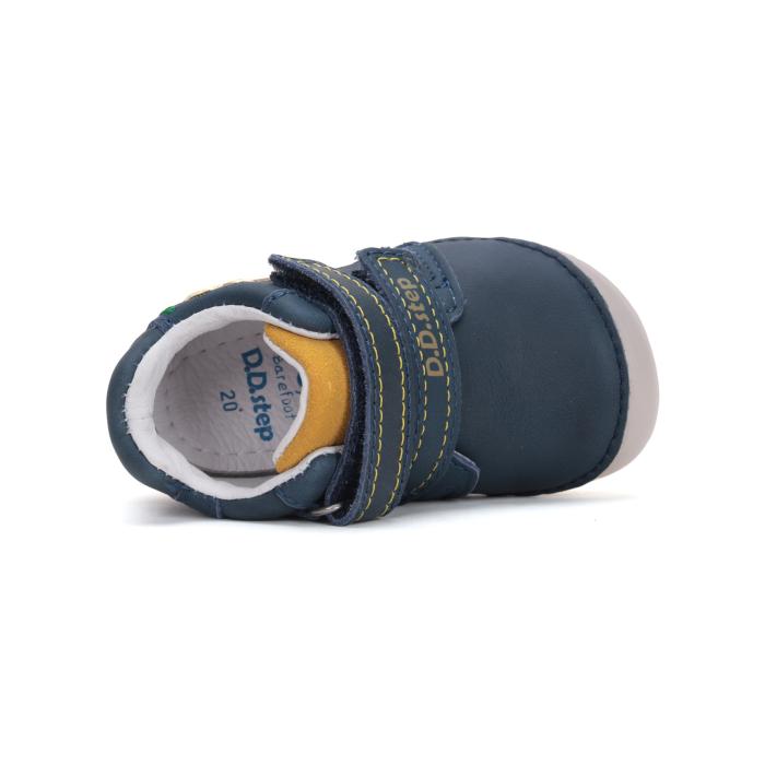 D.D.step dětská celoroční obuv barefoot S070 51698 Royal Blue, velikost 25
