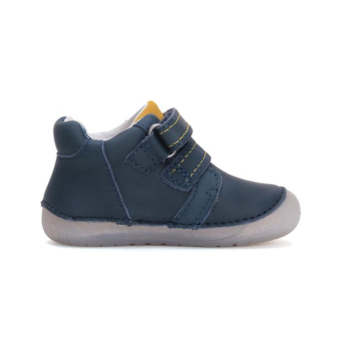 D.D.step dětská celoroční obuv barefoot S070 51698 Royal Blue, velikost 25
