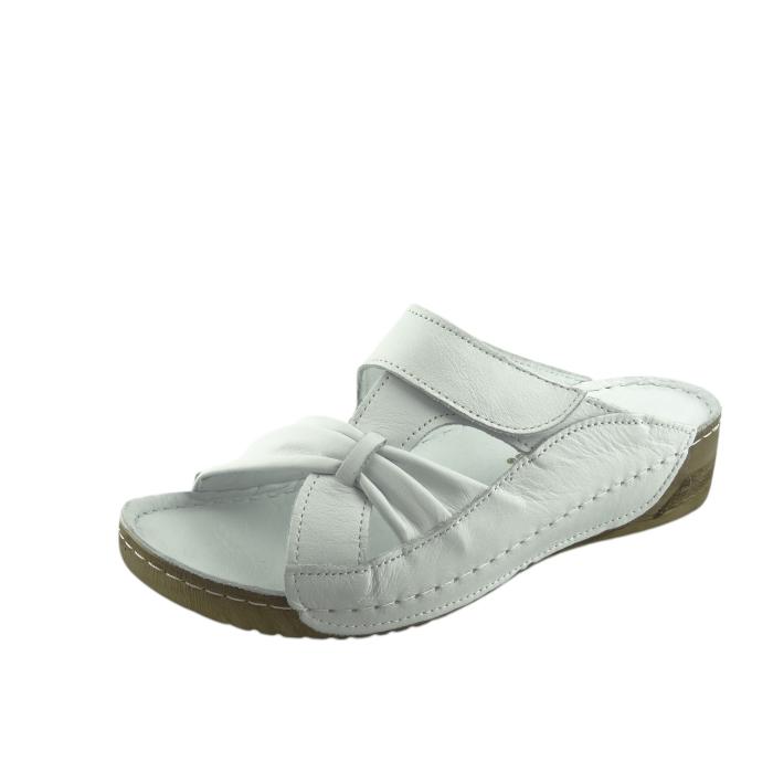 Aurelia nazouvák kožený 007243 White, velikost 38