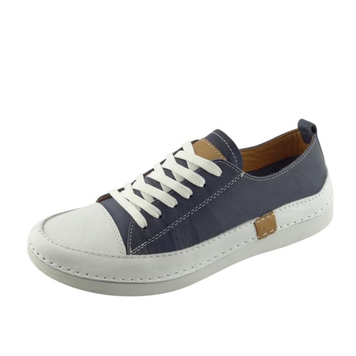 Aurelia teniska 0071204 NavyWhiteTan, velikost 37