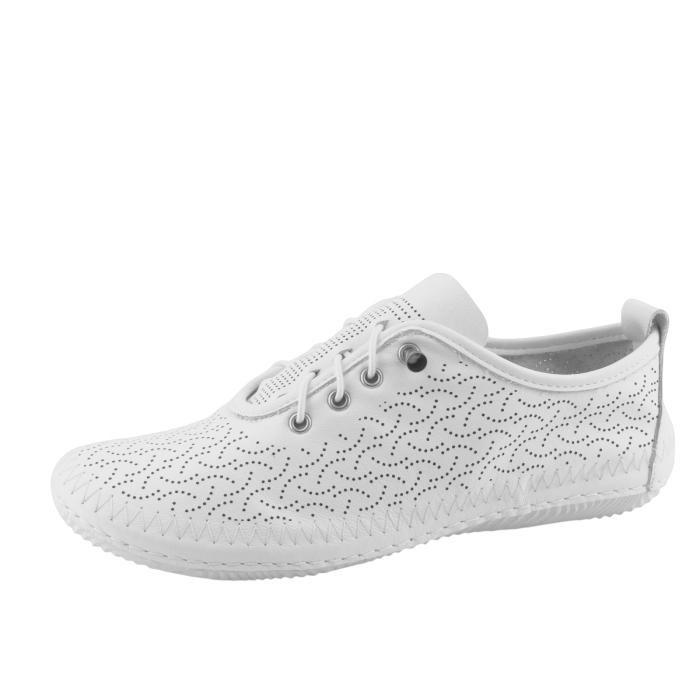 Aurelia perforované tenisky 032571 White, velikost 37
