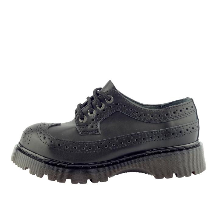 Steel boty 4 dírkové 112/CL2 black-black