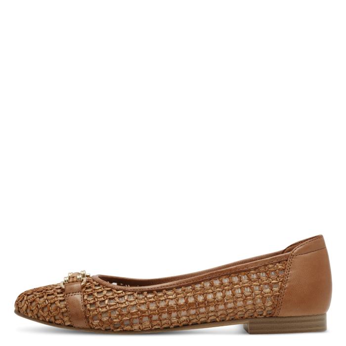 Tamaris baleríny 22138 Cognac