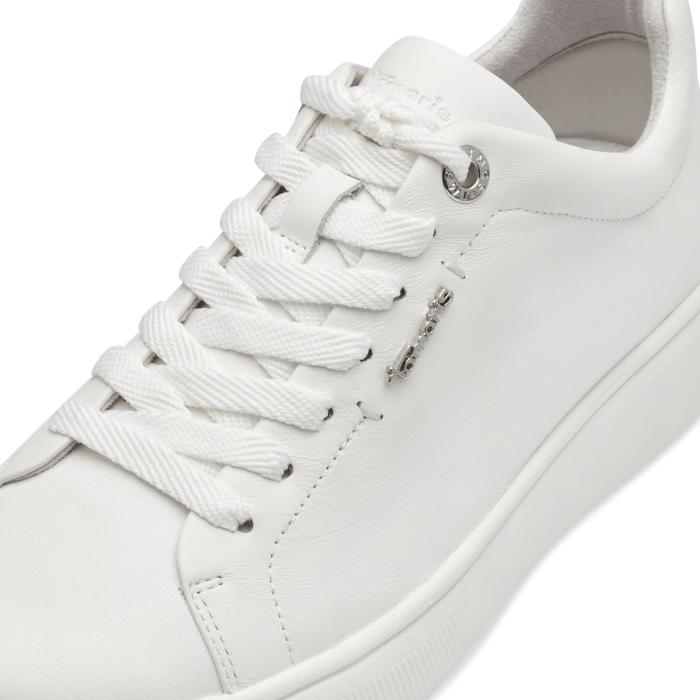 Tamaris obuv 23736 White leather, velikost 37