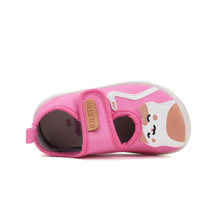 D.D.step plátěnky barefoot C086-51380 Dark Pink, velikost 21