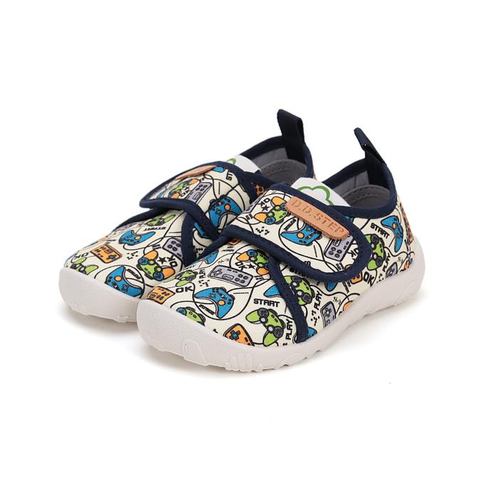 D.D.step plátěnky barefoot C086-51576 51576-white mix, velikost 20