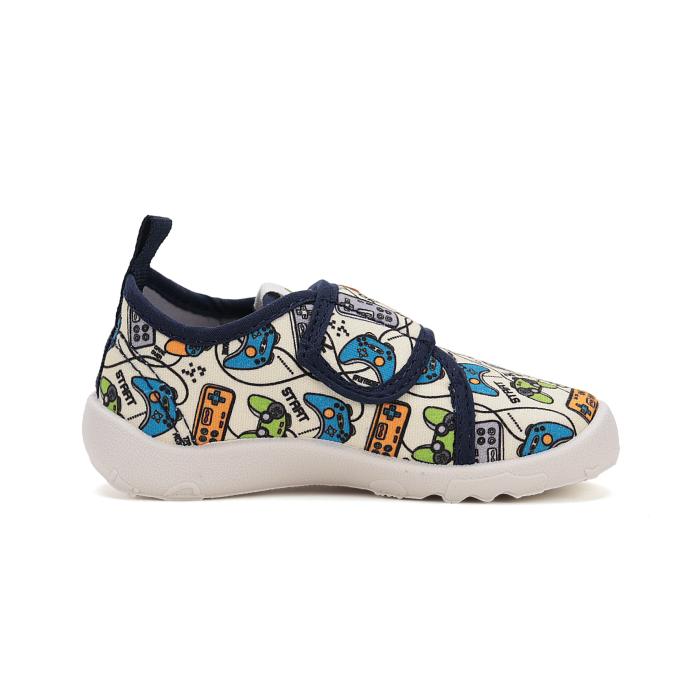 D.D.step plátěnky barefoot C086-51576 51576-white mix, velikost 20