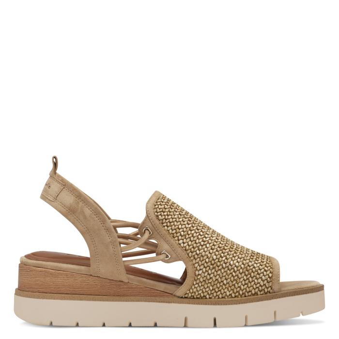Tamaris sandál 28240 Tan, velikost 37