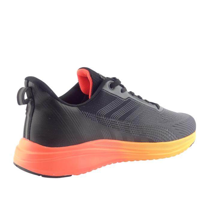 DK tenisky VB 17397 grey/black/orange, velikost 41