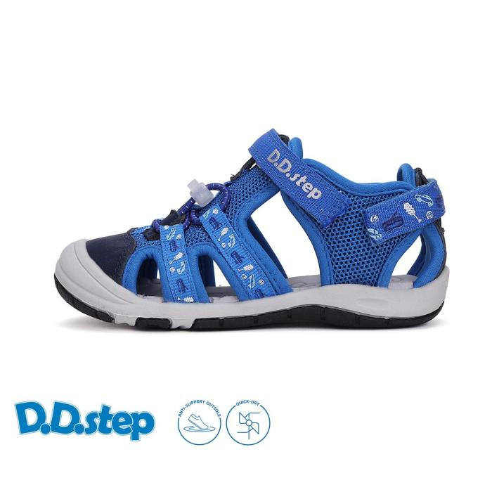 D.D.STEP sandály G065 51748 modrá