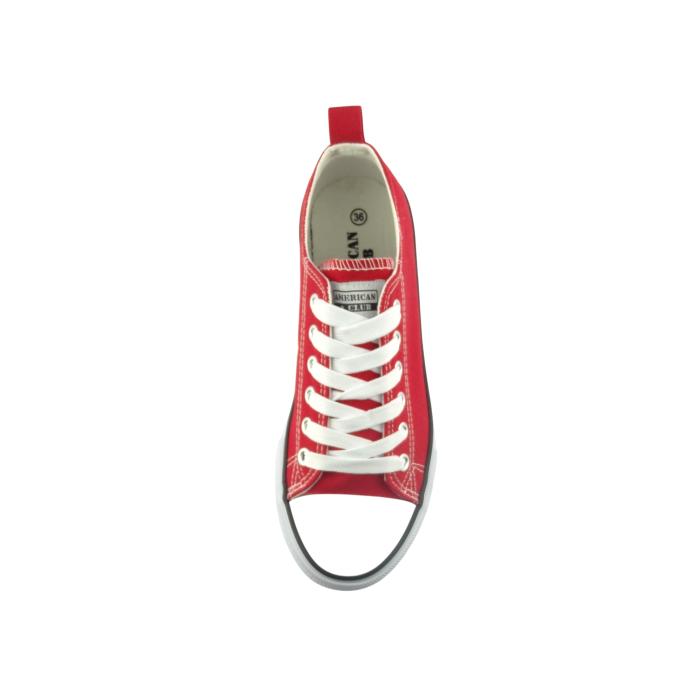 American Club tenisky LH89/23 red/white, velikost 36