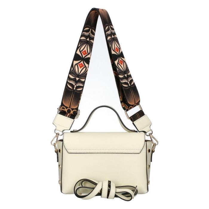 EGO kožená kabelka ES023TC beige