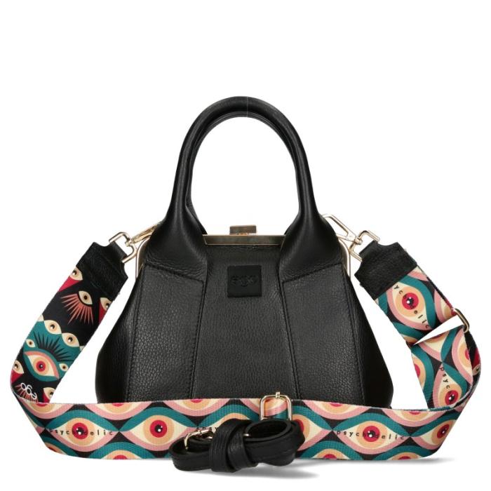 EGO kožená kabelka ES0273 black