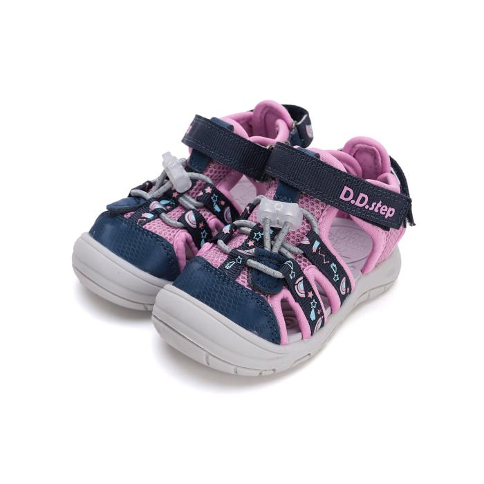 D.D.STEP sandály G065 51748 mauve, velikost 26