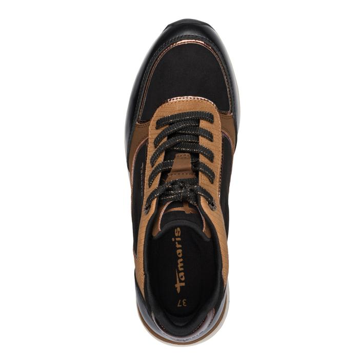 Tamaris tenisky 23768 Black combi, velikost 37
