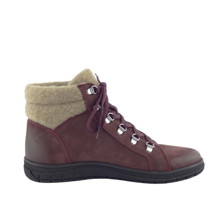 Aurelia kotníková obuv 13150 T01 OldBurgundNubuck, velikost 39