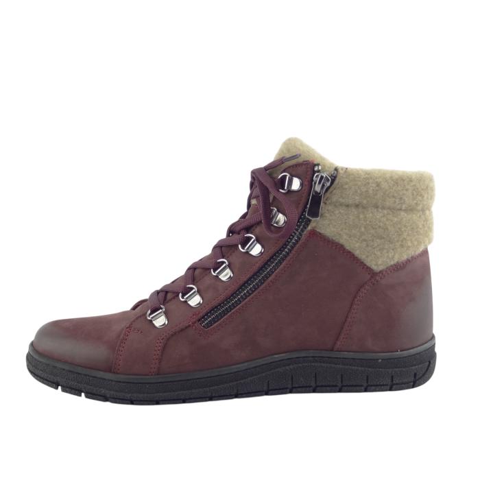 Aurelia kotníková obuv 13150 T01 OldBurgundNubuck