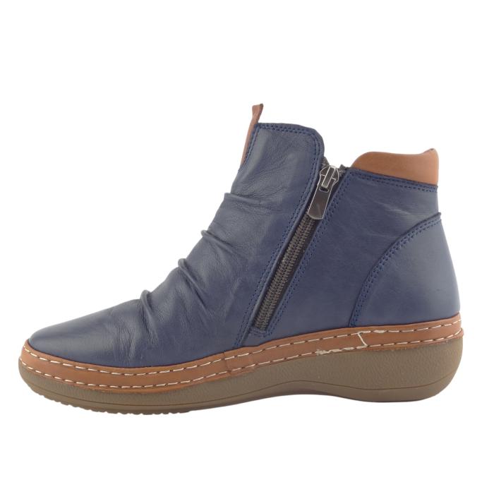 Aurelia kotníková obuv 130-2350 Navy Tan, velikost 37