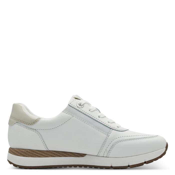 Tamaris comfort široké tenisky 83702 white, velikost 37