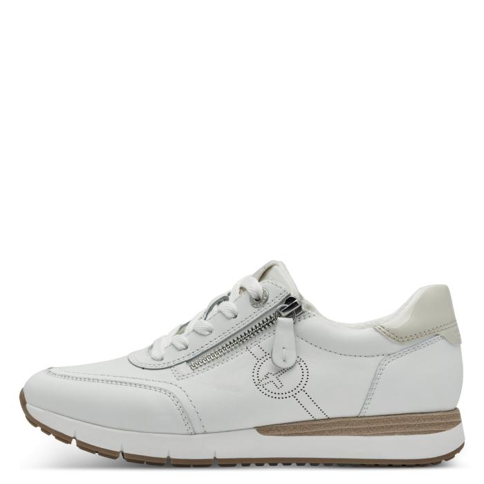 Tamaris comfort široké tenisky 83702 white