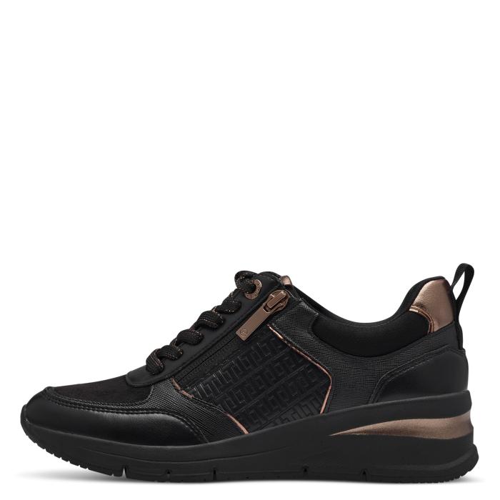 Tamaris  tenisky 23721 black copper