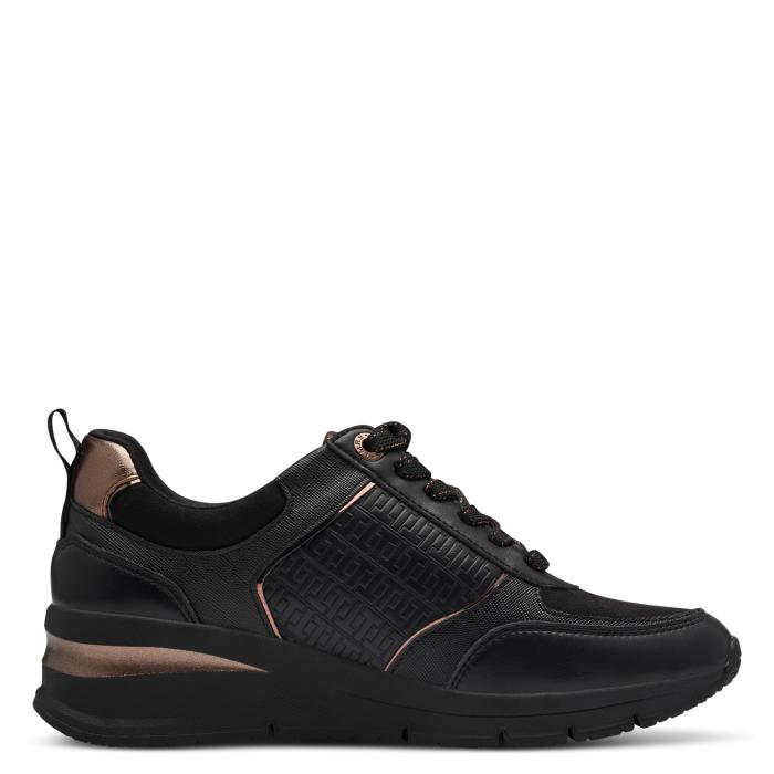 Tamaris  tenisky 23721 black copper, velikost 37