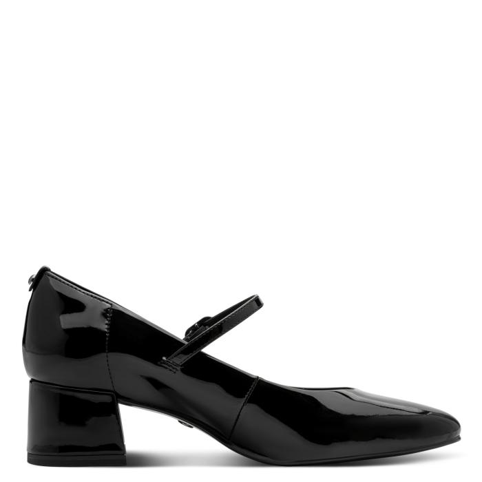 Tamaris lodičky 22312 43 black lakovaná, velikost 36