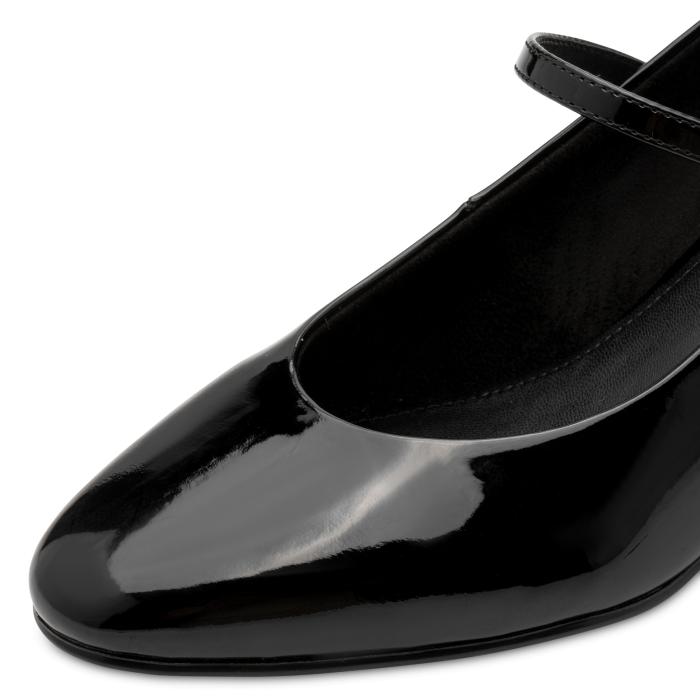 Tamaris lodičky 22312 43 black lakovaná, velikost 36