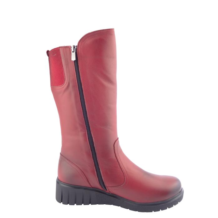 Aurelia kozačky 2692008 Bordo-red kirimzi, velikost 41