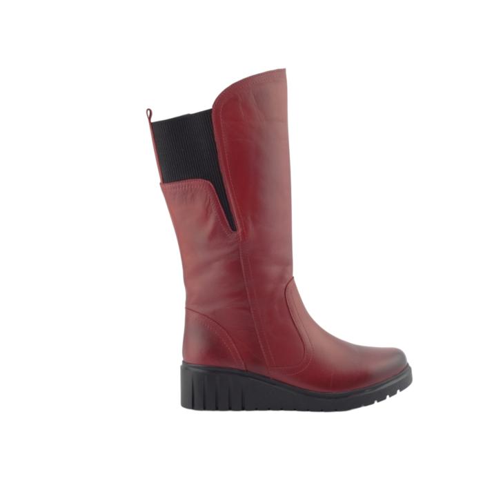 Aurelia kozačky 2692008 Bordo-red kirimzi, velikost 38