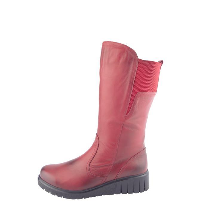 Aurelia kozačky 2692008 Bordo-red kirimzi, velikost 41