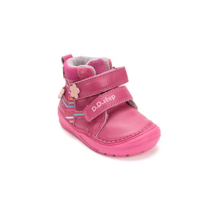 D.D.step celoroční obuv S071 52810BDark Pink, velikost 30