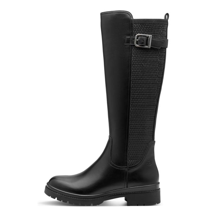 Tamaris kozačky 25625 Black