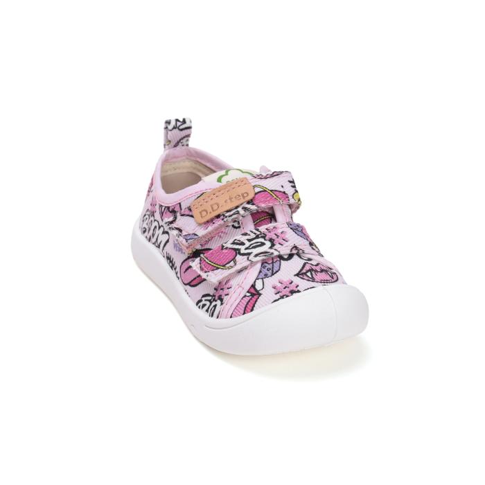 D.D.step plátěnka C100 52850BabyPink, velikost 33