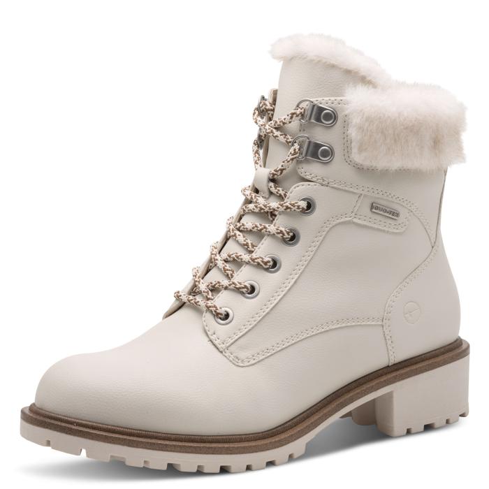 Tamaris kotníková obuv 26266 Cream, velikost 42